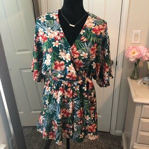Cute Floral Romper